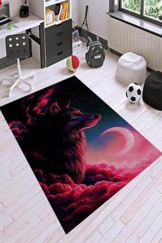 Mystic Wolf rectangular Carpet! - Kopie