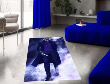 Joker Gotham rectangular carpet!