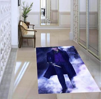 Joker Gotham rectangular carpet!