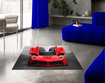 Ferrari LaFerrari rectangular carpet!