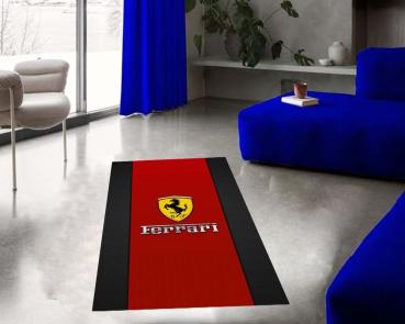 Ferrari Logo rectangular Carpet!