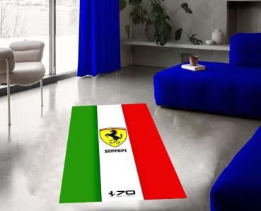 Ferrari Logo rectangular carpet!