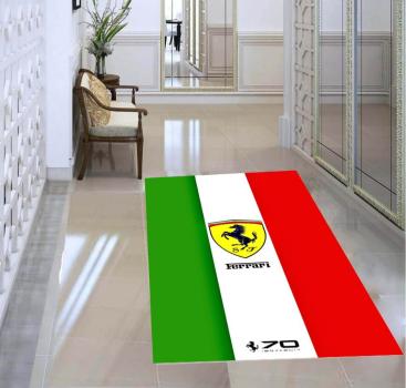 Ferrari Logo rectangular carpet!