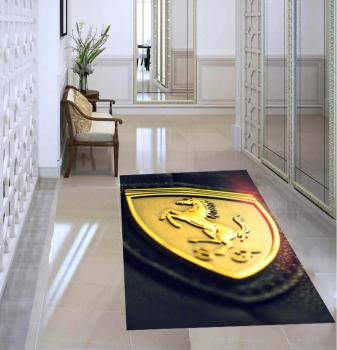 Ferrari Logo rectangular carpet!