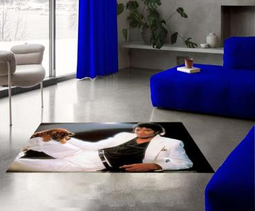 Michael Jackson rectangular carpet!