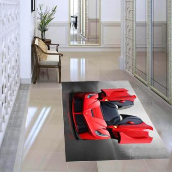 Ferrari LaFerrari rectangular carpet!