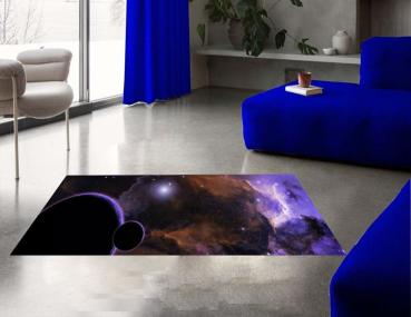 Cosmos and planets rectangular carpet!