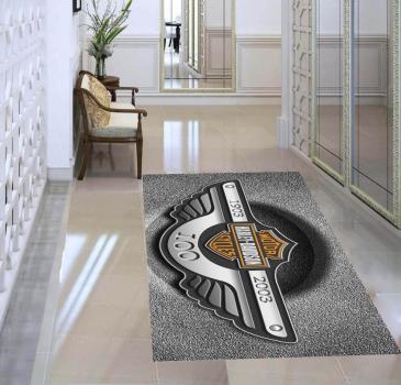 Harley Davidson rectangular carpet!