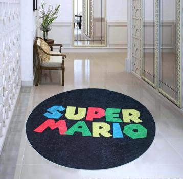 Super Mario round carpet!