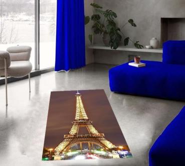 Paris eiffel tower rectangular carpet!
