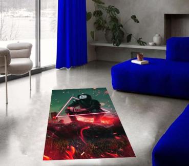 Anonymus Hacker rectangular carpet!