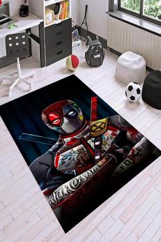 Marvel Deadpool rectangular carpet!
