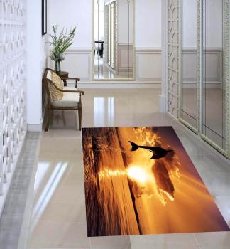 Dolphin rectangular carpet! - Kopie - Kopie