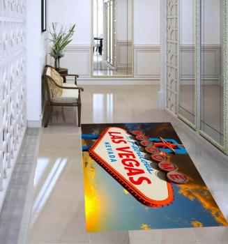 Welcome to Las Vegas rectangular carpet!