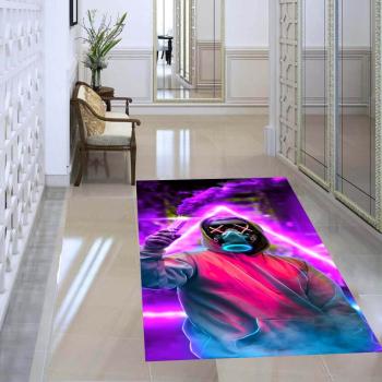 Anonymus Hacker rectangular carpet!