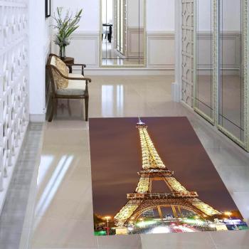 Paris eiffel tower rectangular carpet!