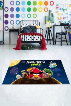 Angry Birds tower rectangular carpet!