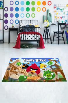Angry Birds tower rectangular carpet!