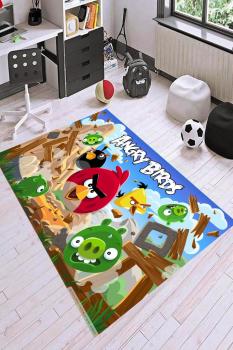 Angry Birds tower rectangular carpet!