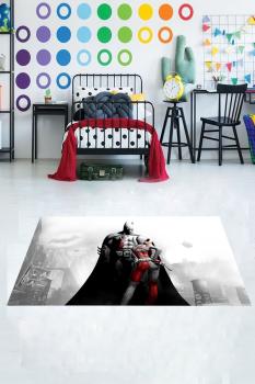 Batman & Harley Quinn rectangular carpet!