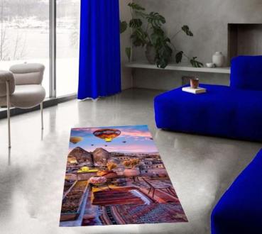 Cappadocia motif rectangular carpet!