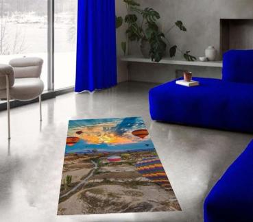 Cappadocia motif rectangular carpet!