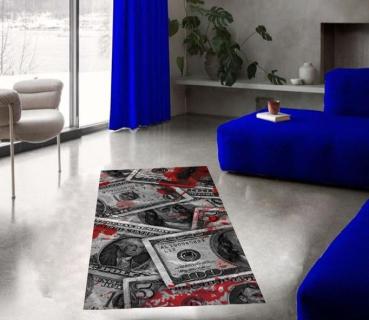Bloody Dollars rectangular carpet!