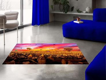 Cappadocia motif rectangular carpet!