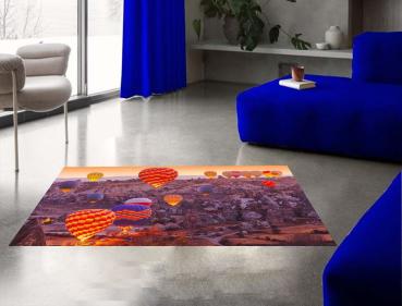 Cappadocia motif rectangular carpet!