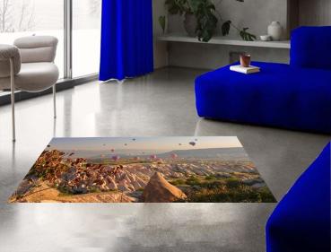 Cappadocia motif rectangular carpet!