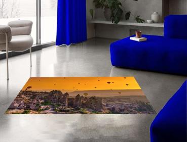 Cappadocia motif rectangular carpet!