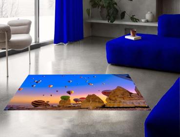 Cappadocia motif rectangular carpet!