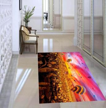 Cappadocia motif rectangular carpet!