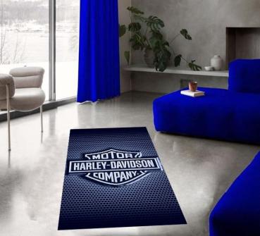 Harley Davidson rectangular carpet!