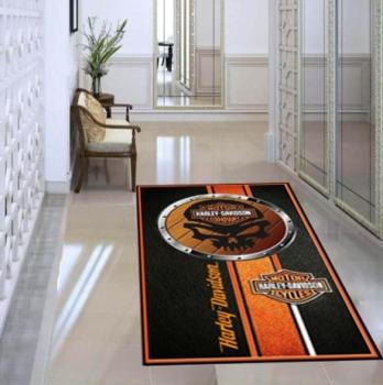 Harley Davidson rectangular carpet!