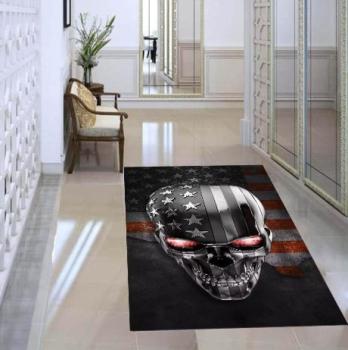 Harley Davidson rectangular carpet!