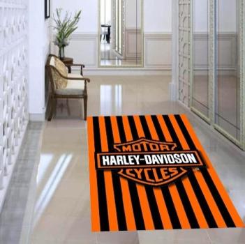 Harley Davidson rectangular carpet!