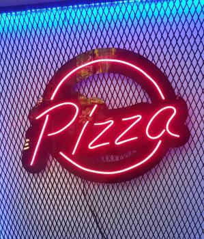 Pizza Neon Led Werbeleuchte für ihr Restaurant, Fastfoodladen!