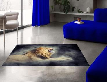 Mystical lion rectangular Carpet!