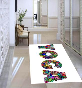 Yoga rectangular carpet!