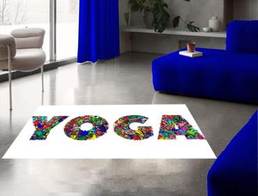 Yoga rectangular carpet!