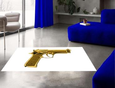 Golden Beretta rectangular carpet!