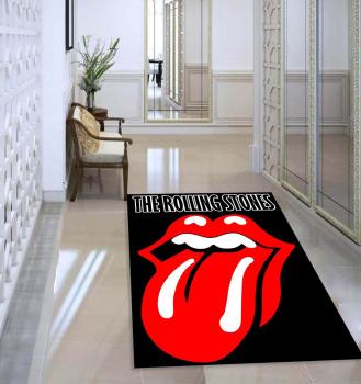 Rolling Stones rectangular carpet!