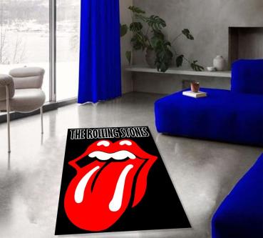 Rolling Stones rectangular carpet!