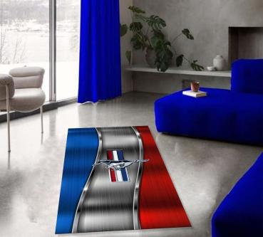 Mustang Logo rectangular Carpet!