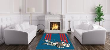 Running Astronaut rectangular carpet!