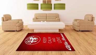 Alfa Romeo Logo rectangular carpet!