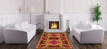 Indian ethnic pattern rectangular Carpet!