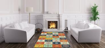 Turkish ethnic pattern rectangular Carpet!