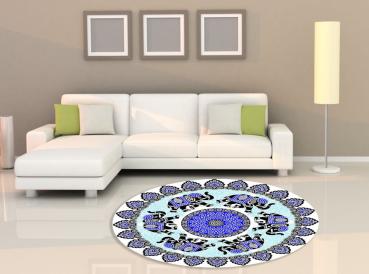 Mandala Logo round carpet!